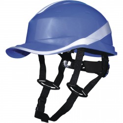 Casque de chantier DIAMOND 5 UP forme base-ball Delta plus, anti-choc et isolant