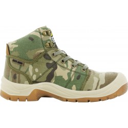 Chaussures de sécurité basses DESERT CAMOUFLAGE S1p SRC métallique