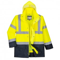 PARKA 5 EN 1 HAUTE VISIBILITE