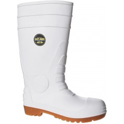 Bottes de sécurité blanche POSEIDON S4 SRA en PVC safety jogger metallique